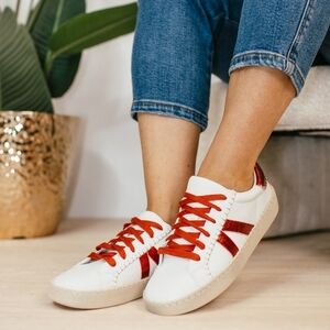 Hey Girl By Corkys No Chaser Red Glitter